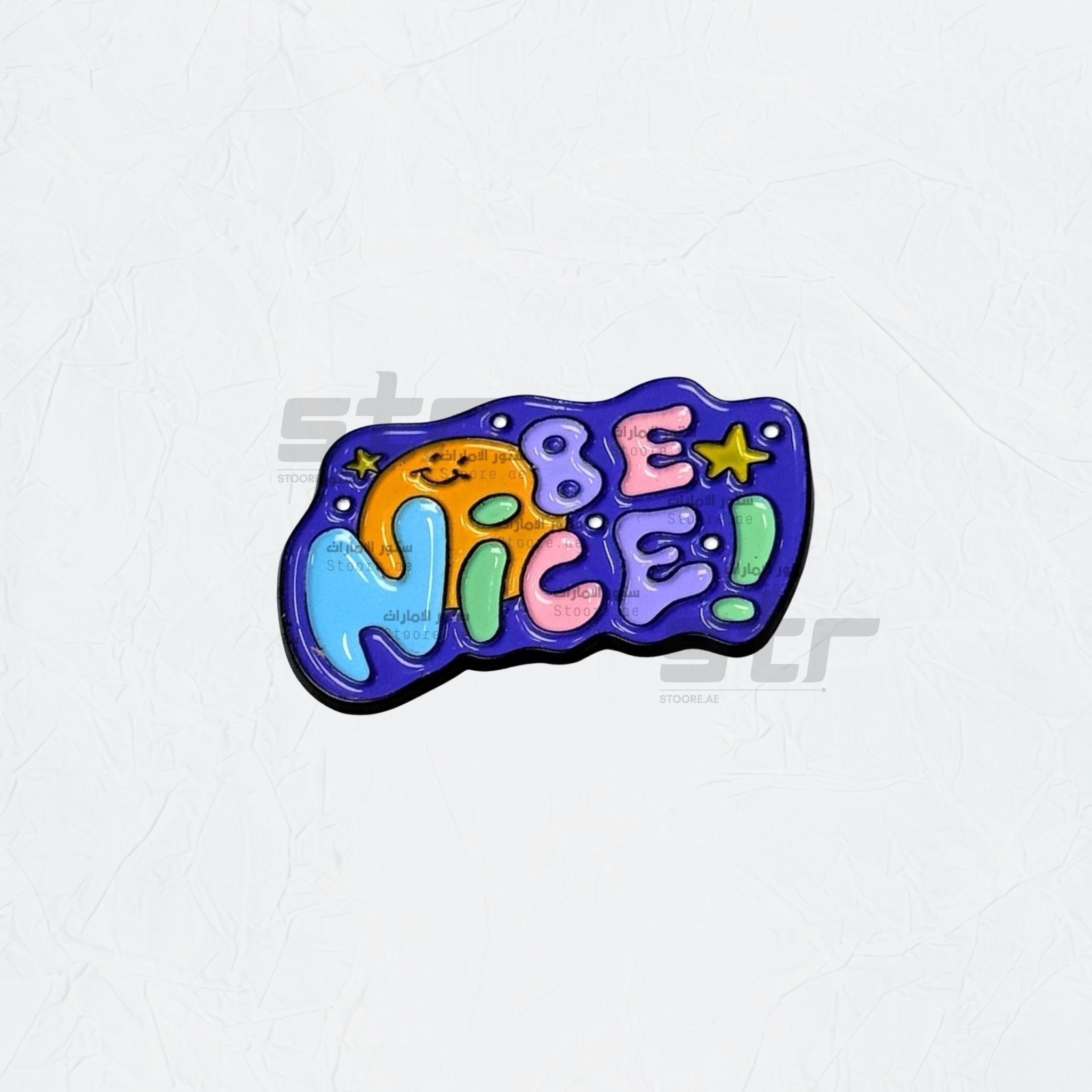 Badge Be Nice! - STOORE.AE | ستور الامارات